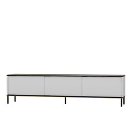 Hanah Home Soporte de TV Blanco con Estantes